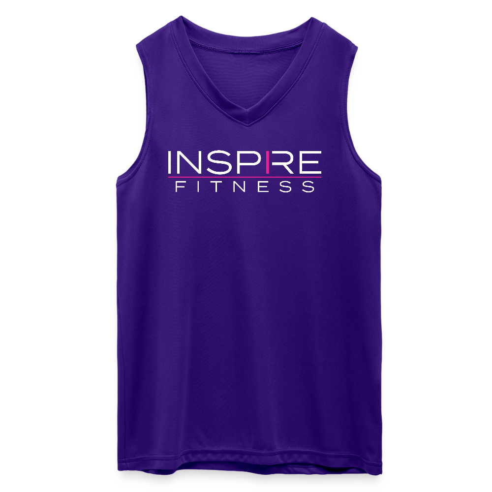Augusta Ladies' Sleeveless Wicking Attain Jersey - purple