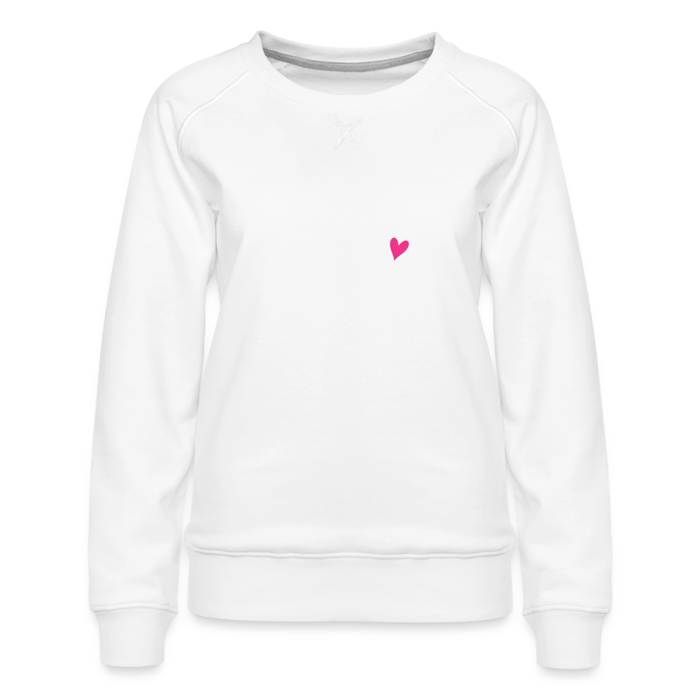 Women’s Premium Sweatshirt - white
