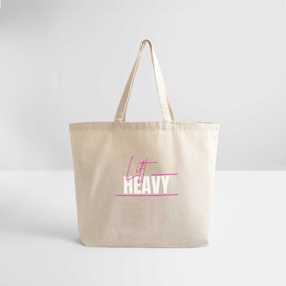 Eco-Friendly Cotton Tote - natural