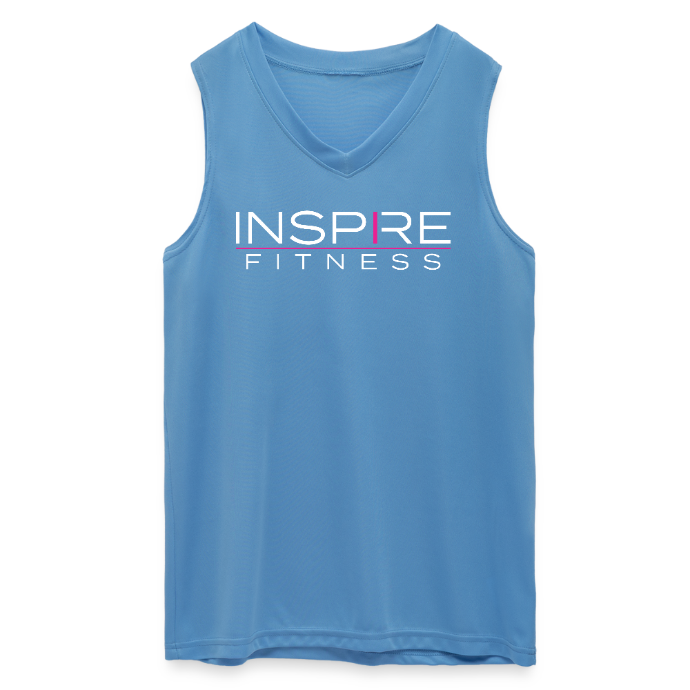Augusta Ladies' Sleeveless Wicking Attain Jersey - columbia blue