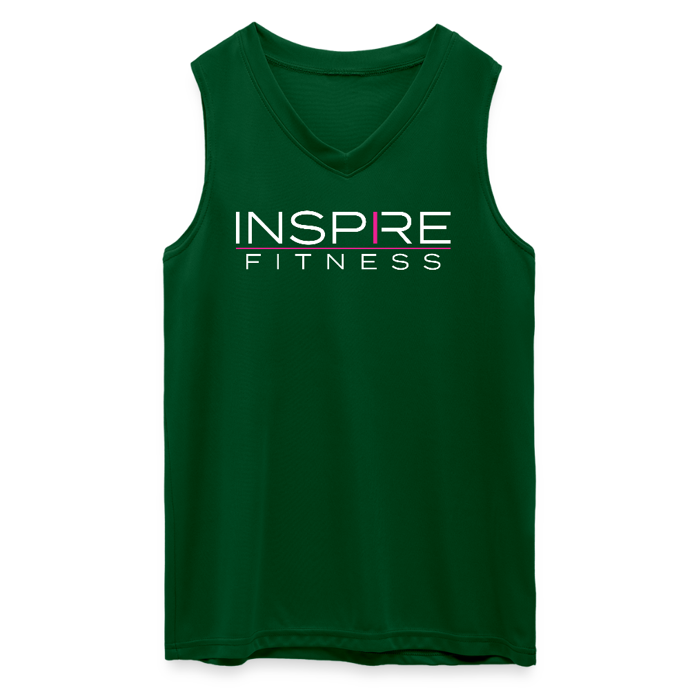 Augusta Ladies' Sleeveless Wicking Attain Jersey - dark green