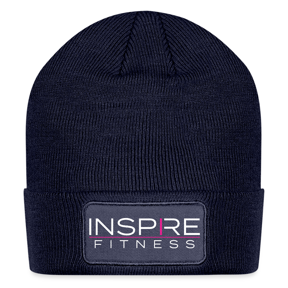 Patch Beanie - navy