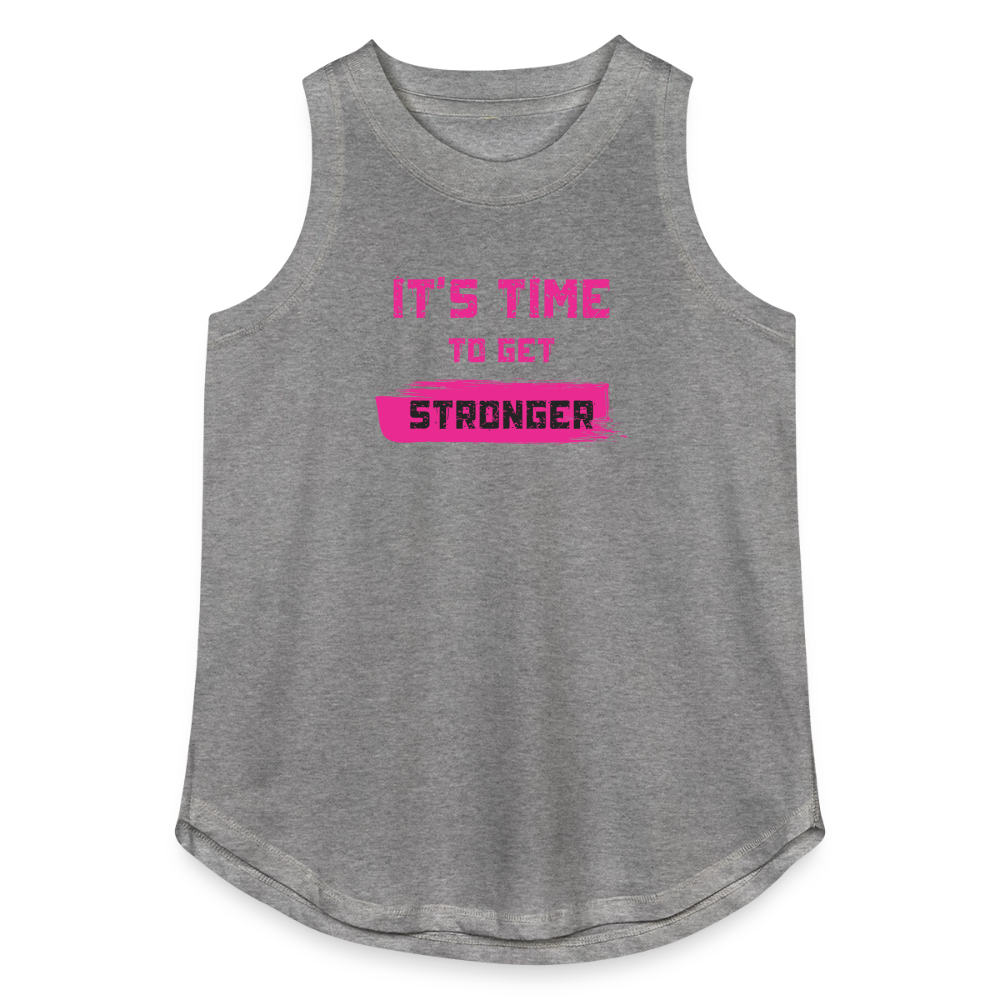 Women's Relaxed Tank Top - granite heather