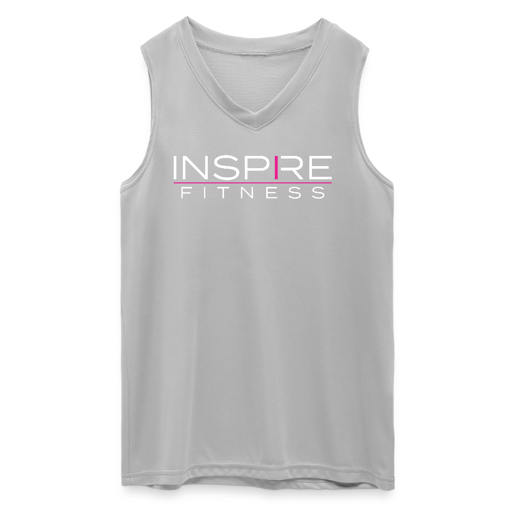 Augusta Ladies' Sleeveless Wicking Attain Jersey - silver