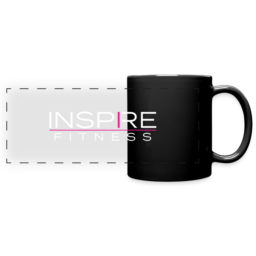 Full Color Panoramic Mug - black