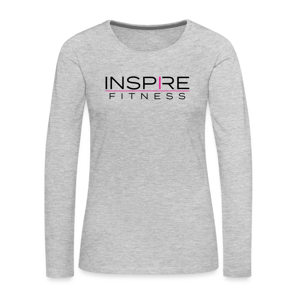 Women's Premium Long Sleeve T-Shirt - heather gray