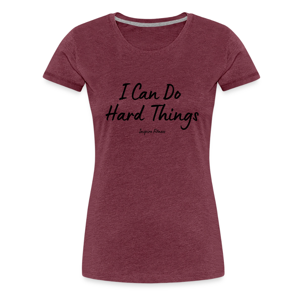 Women’s Premium T-Shirt - heather burgundy