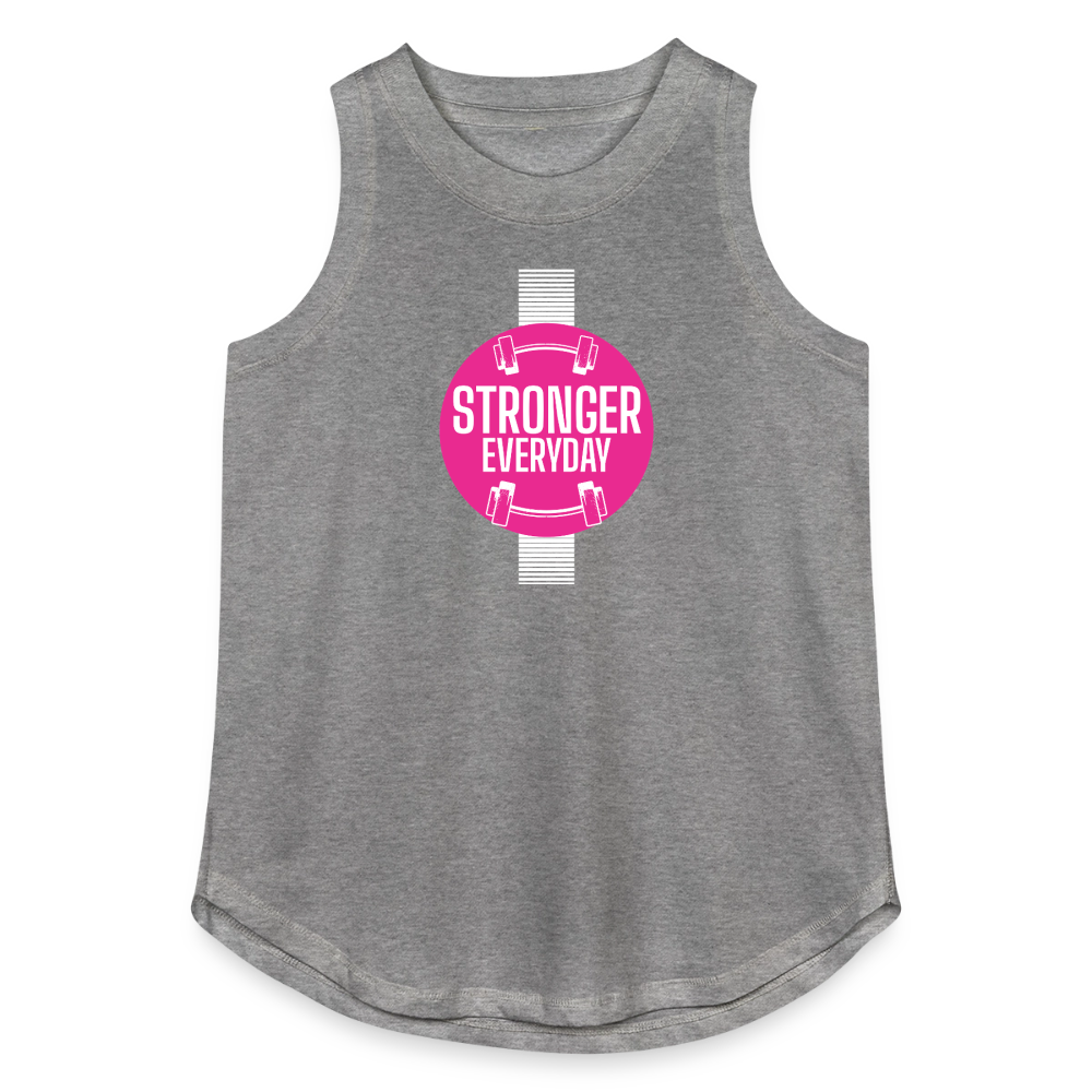 Women's Relaxed Tank Top - granite heather 