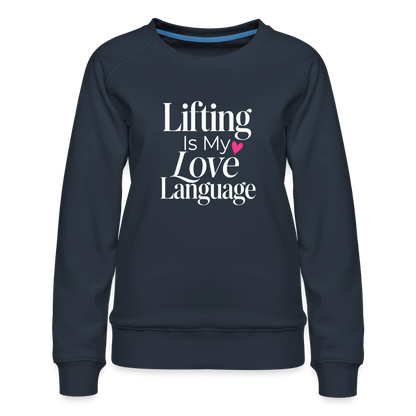 Women’s Premium Sweatshirt - navy