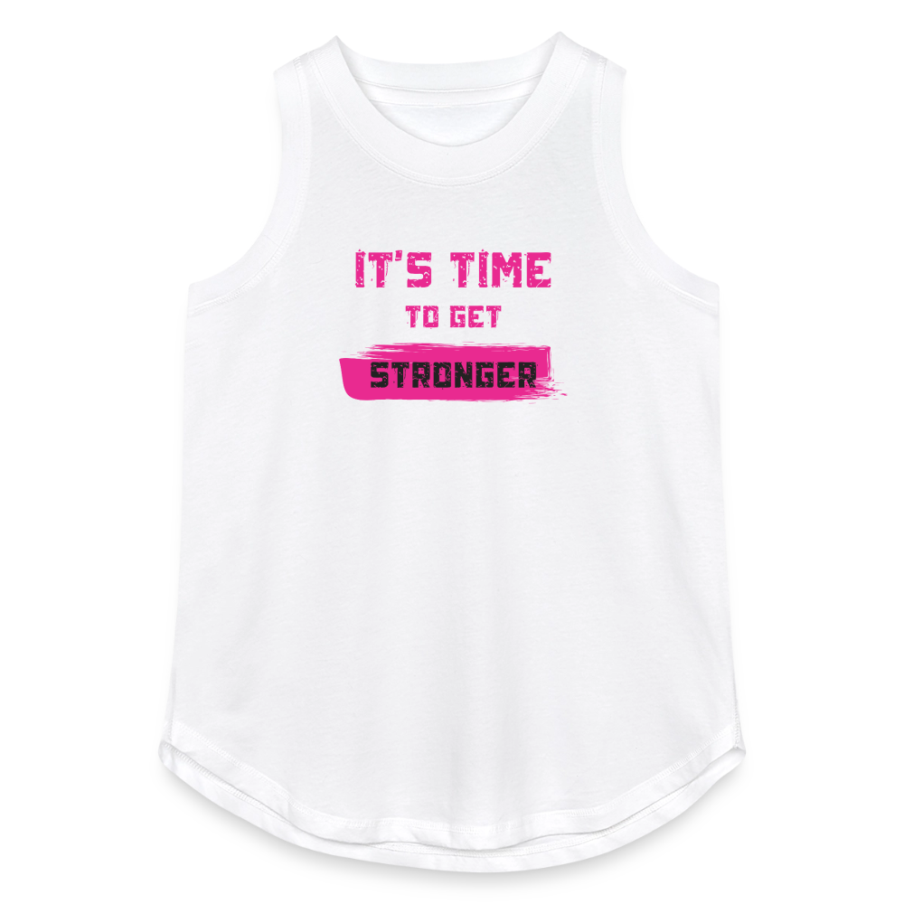 Women's Relaxed Tank Top - white