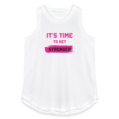 Women's Relaxed Tank Top - white