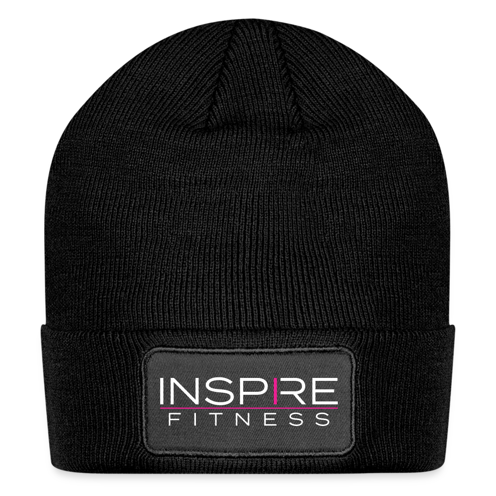 Patch Beanie - black