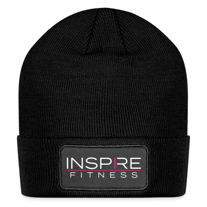 Patch Beanie - black