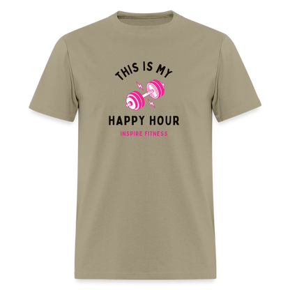 Men's T-Shirt | GILDAN 5000 - khaki