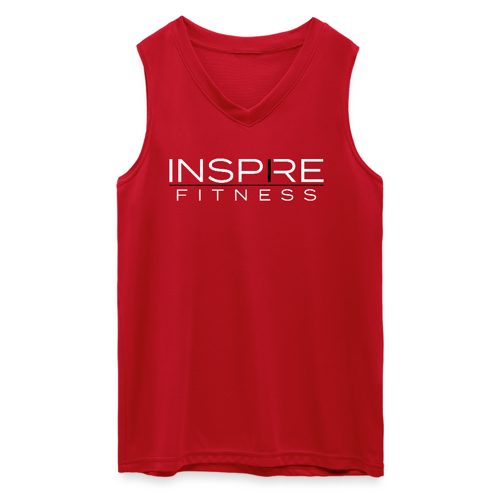 Augusta Ladies' Sleeveless Wicking Attain Jersey - red