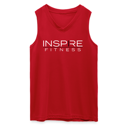 Augusta Ladies' Sleeveless Wicking Attain Jersey - red