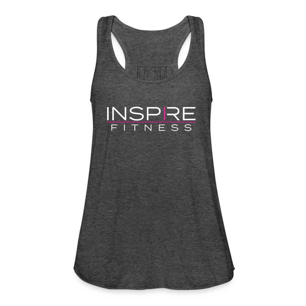 Women's Flowy Tank Top by Bella - deep heather