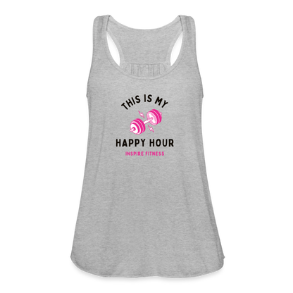 Women's Flowy Tank Top by Bella - heather gray