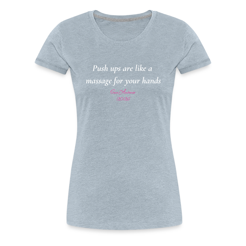 Women’s Premium T-Shirt - heather ice blue