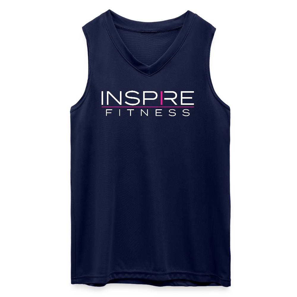 Augusta Ladies' Sleeveless Wicking Attain Jersey - navy