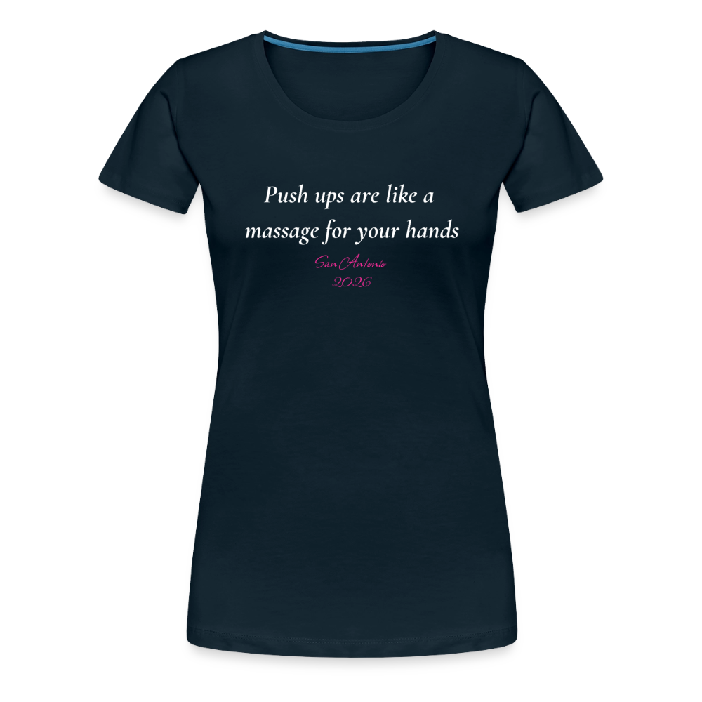 Women’s Premium T-Shirt - deep navy