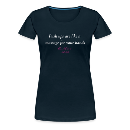 Women’s Premium T-Shirt - deep navy