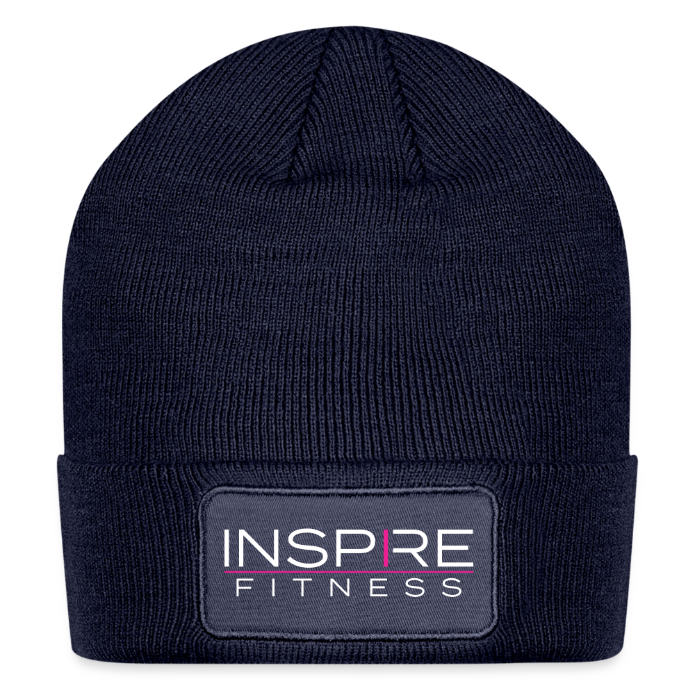 Patch Beanie - navy