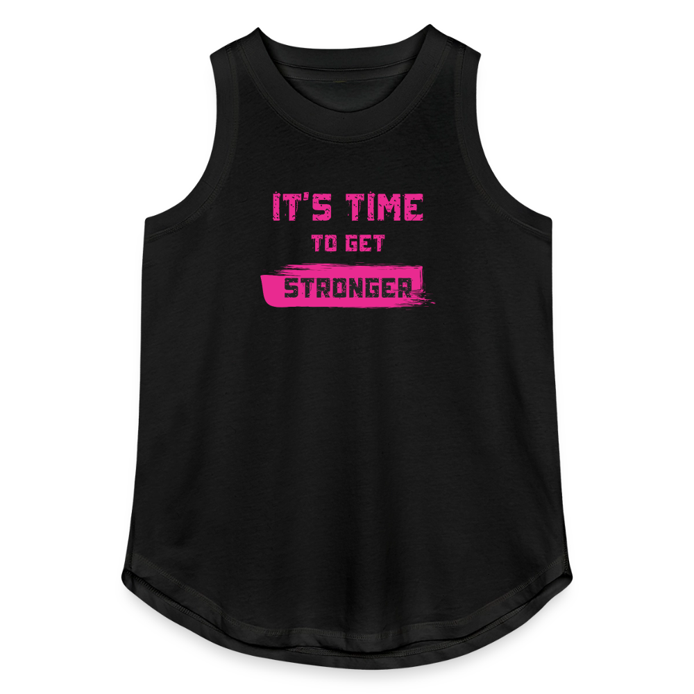 Women's Relaxed Tank Top - black