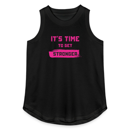 Women's Relaxed Tank Top - black