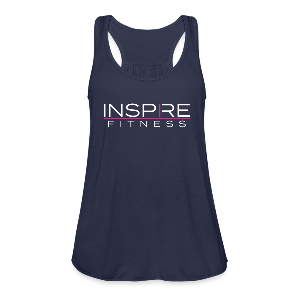 Women's Flowy Tank Top by Bella - navy