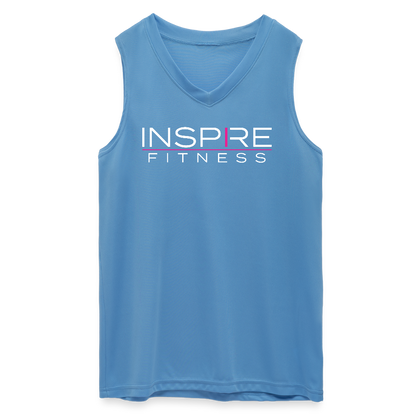 Augusta Ladies' Sleeveless Wicking Attain Jersey - columbia blue