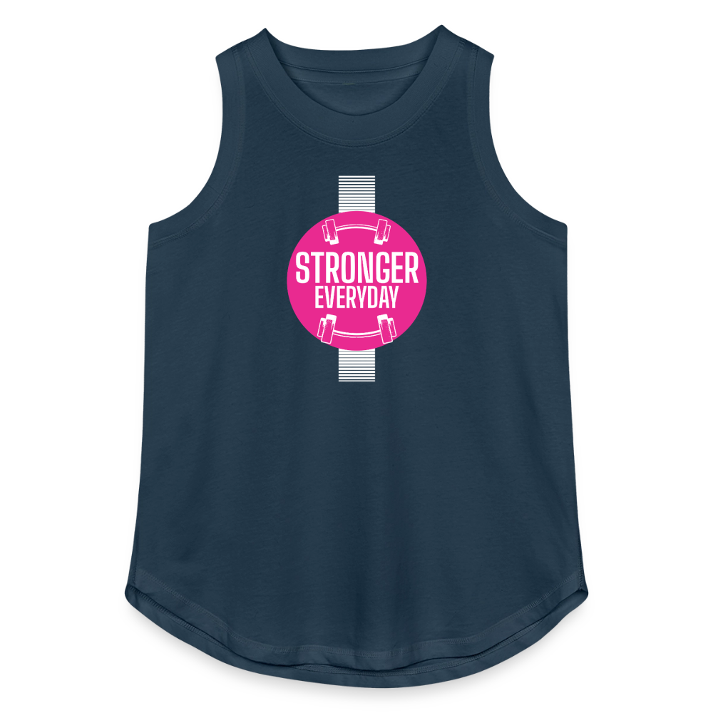 Women's Relaxed Tank Top - denim