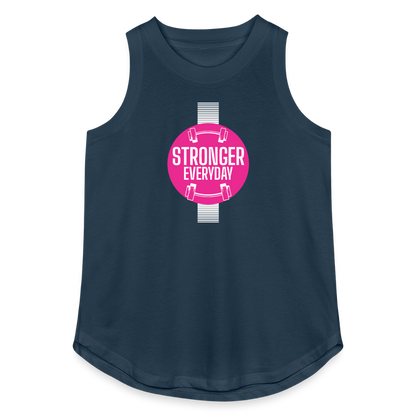 Women's Relaxed Tank Top - denim