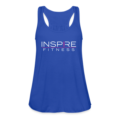 Women's Flowy Tank Top by Bella - royal blue