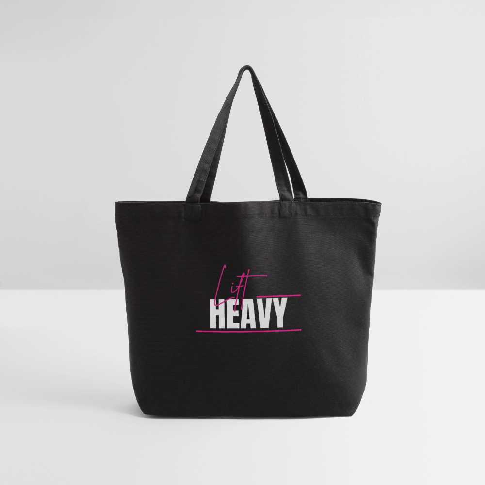 Eco-Friendly Cotton Tote - black