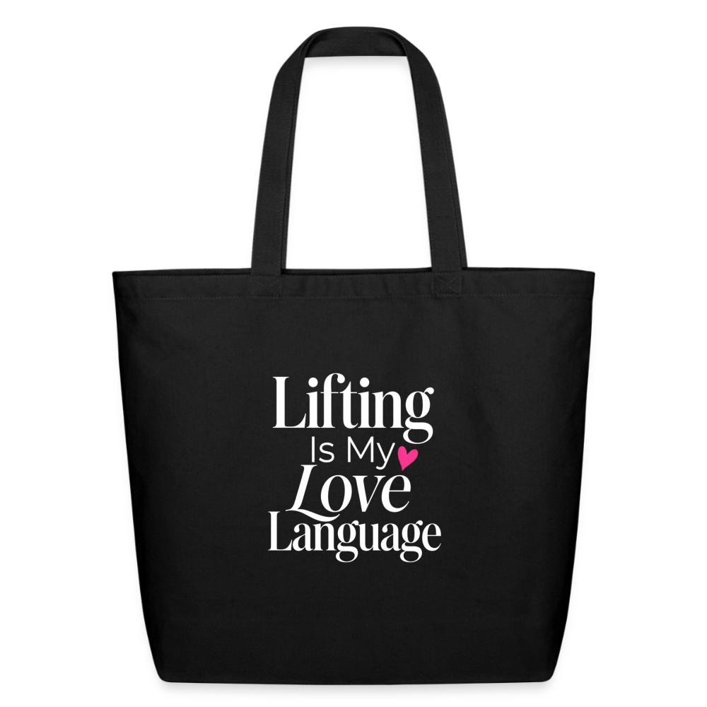 Eco-Friendly Cotton Tote - black