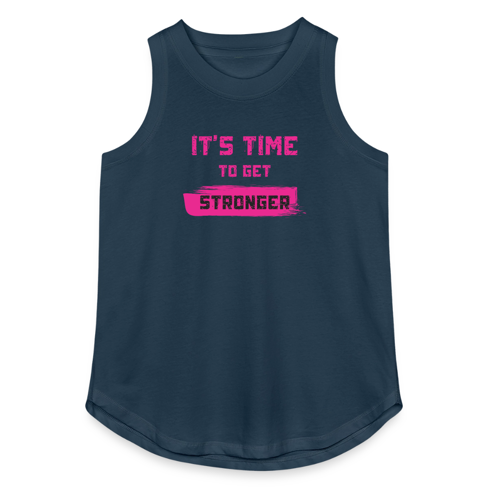 Women's Relaxed Tank Top - denim