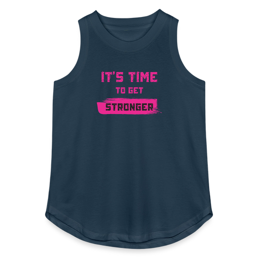 Women's Relaxed Tank Top - denim
