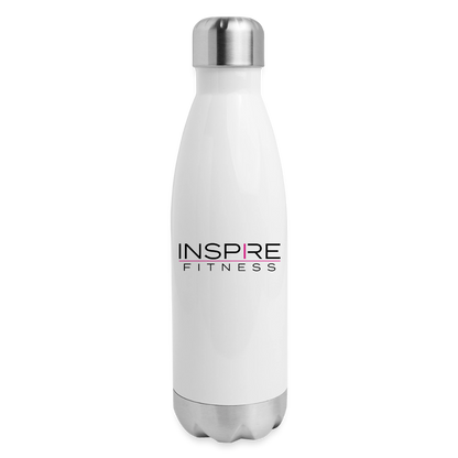 Insulated Stainless Steel Water Bottle - white