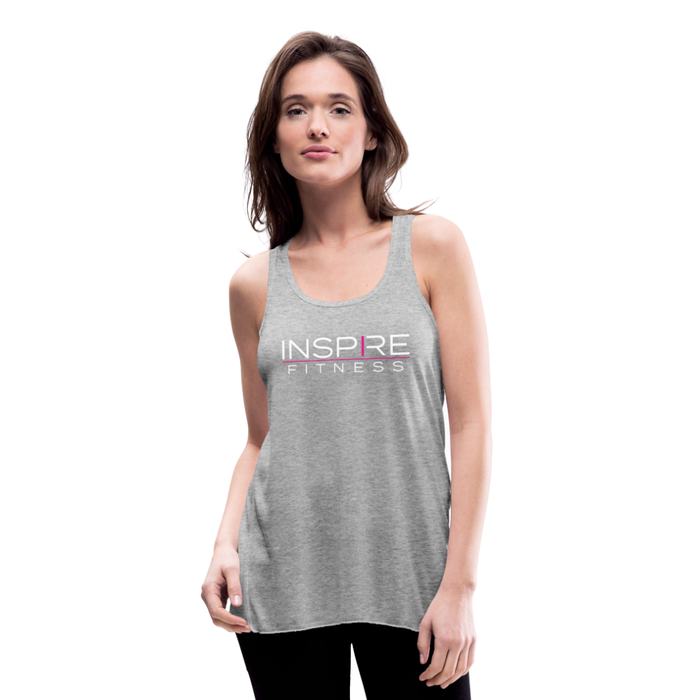 Women's Flowy Tank Top by Bella - heather gray