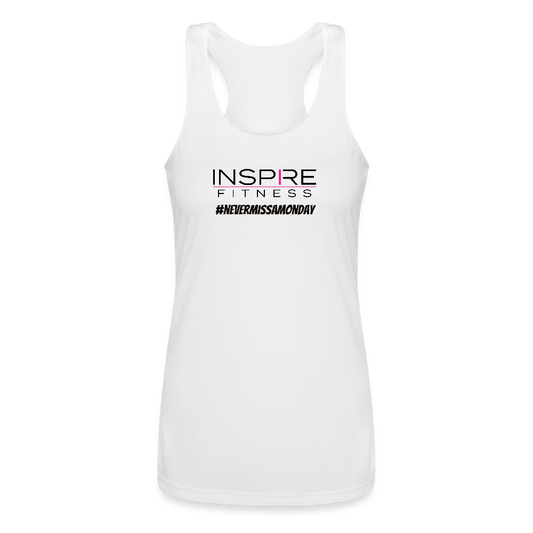 Women’s Performance Racerback Tank Top - white