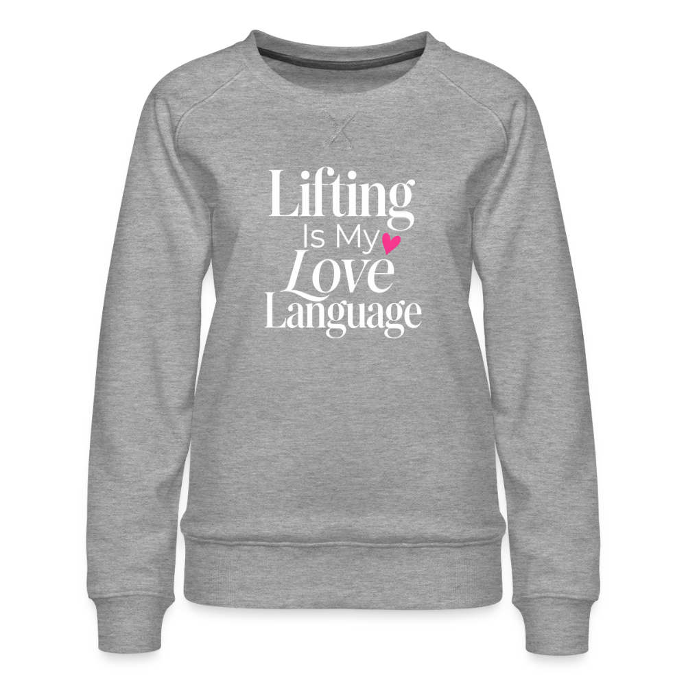 Women’s Premium Sweatshirt - heather grey