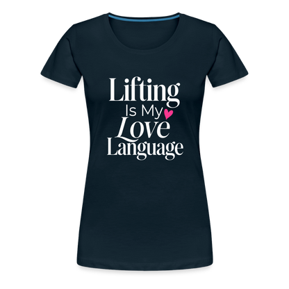 Women’s Premium T-Shirt - deep navy