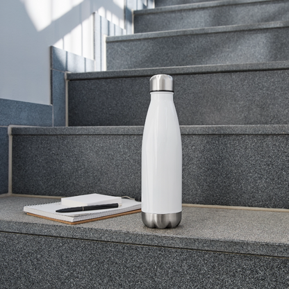 Insulated Stainless Steel Water Bottle - white