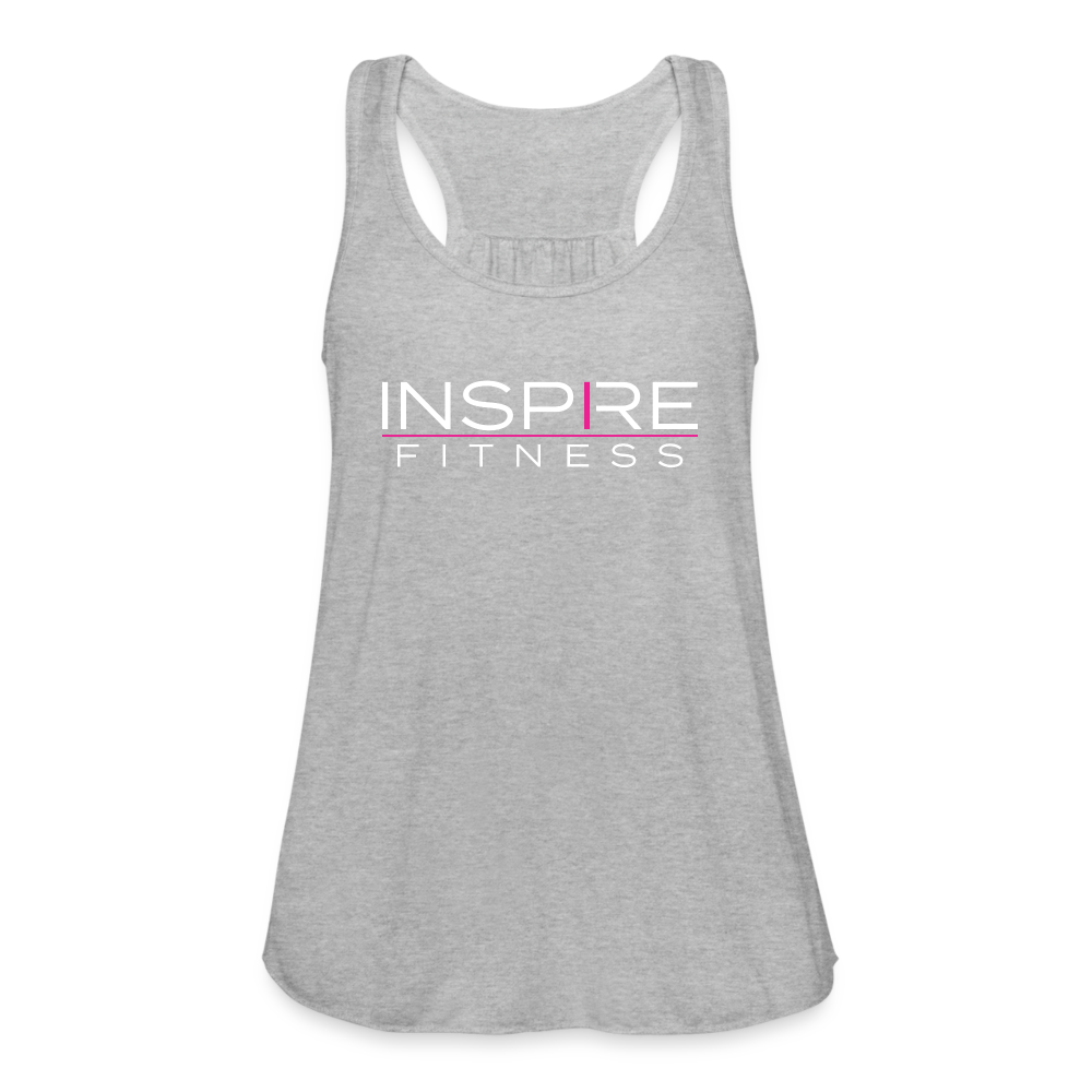 Women's Flowy Tank Top by Bella - heather gray