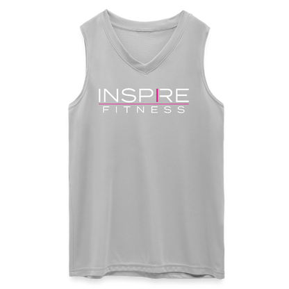 Augusta Ladies' Sleeveless Wicking Attain Jersey - silver