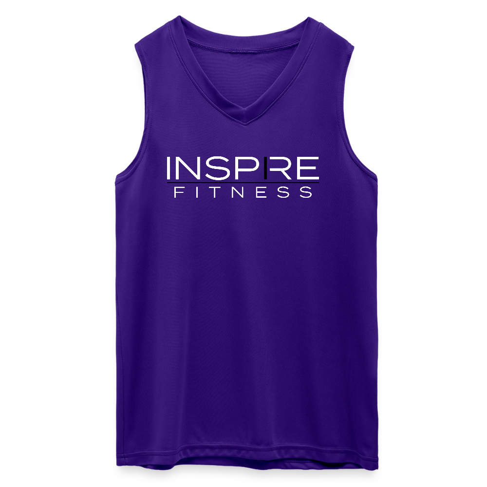 Augusta Ladies' Sleeveless Wicking Attain Jersey - purple